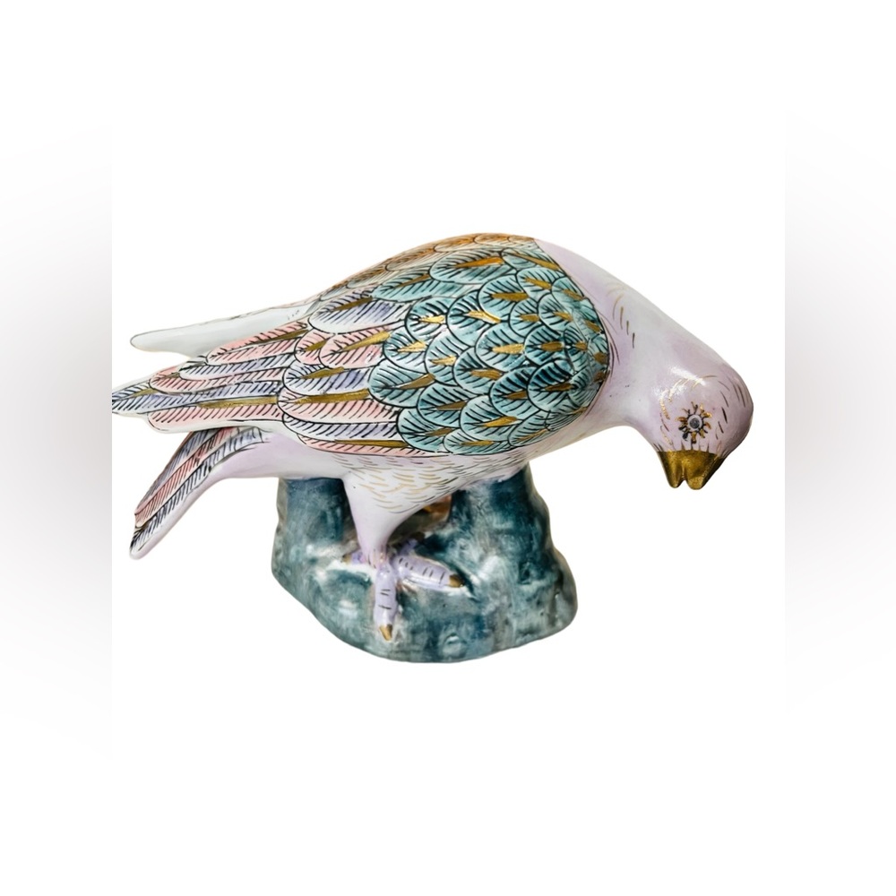 Handcrafted Ceramic Bird Sculptures - Multicolor - Picture 6 of 10
